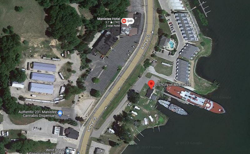 Moonlite Motel - 2023 Aerial Map (newer photo)